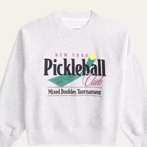 Gray Pickleball Club Men's Sweater